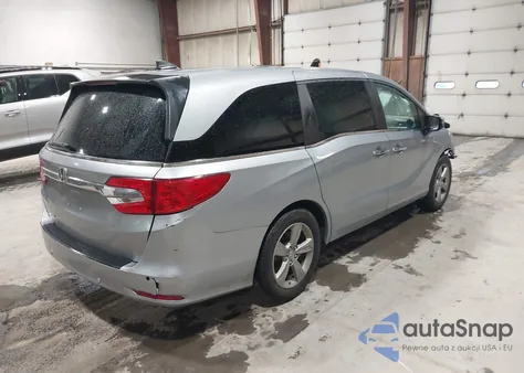 2018 Honda Odyssey Ex-L from USA, damaged, VIN 5FNRL6H76JB019769